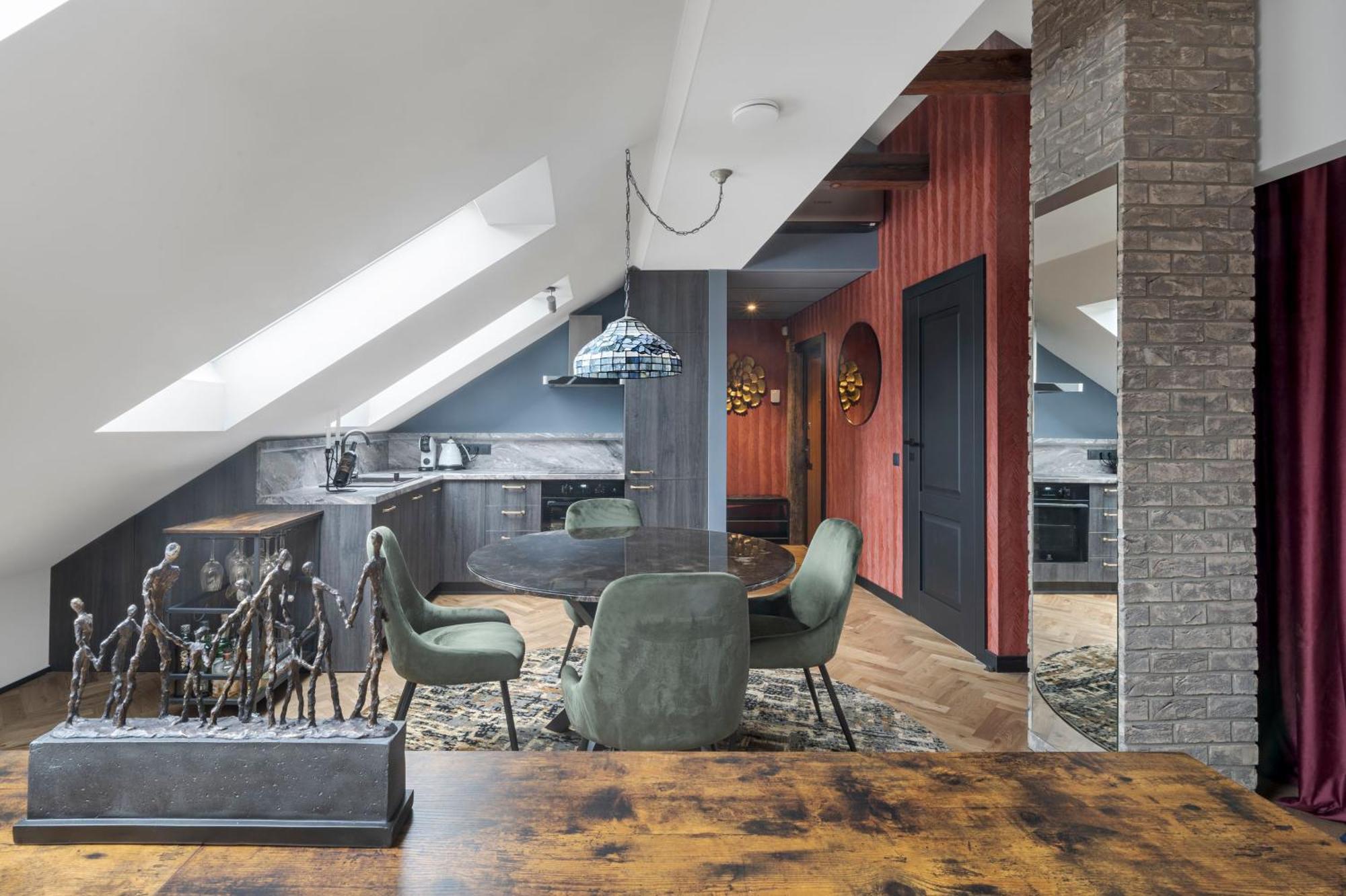 Cozy Penthouse Apartment VNO Exterior foto