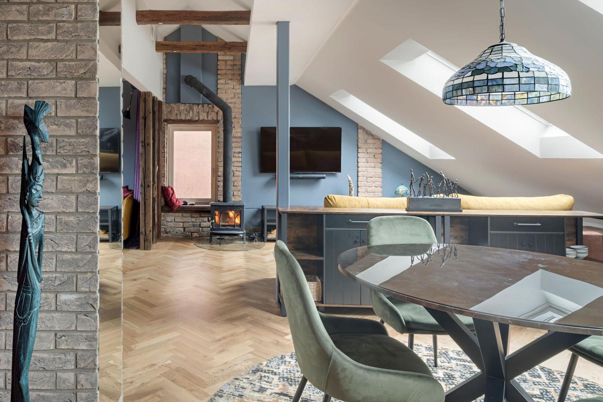 Cozy Penthouse Apartment VNO Exterior foto