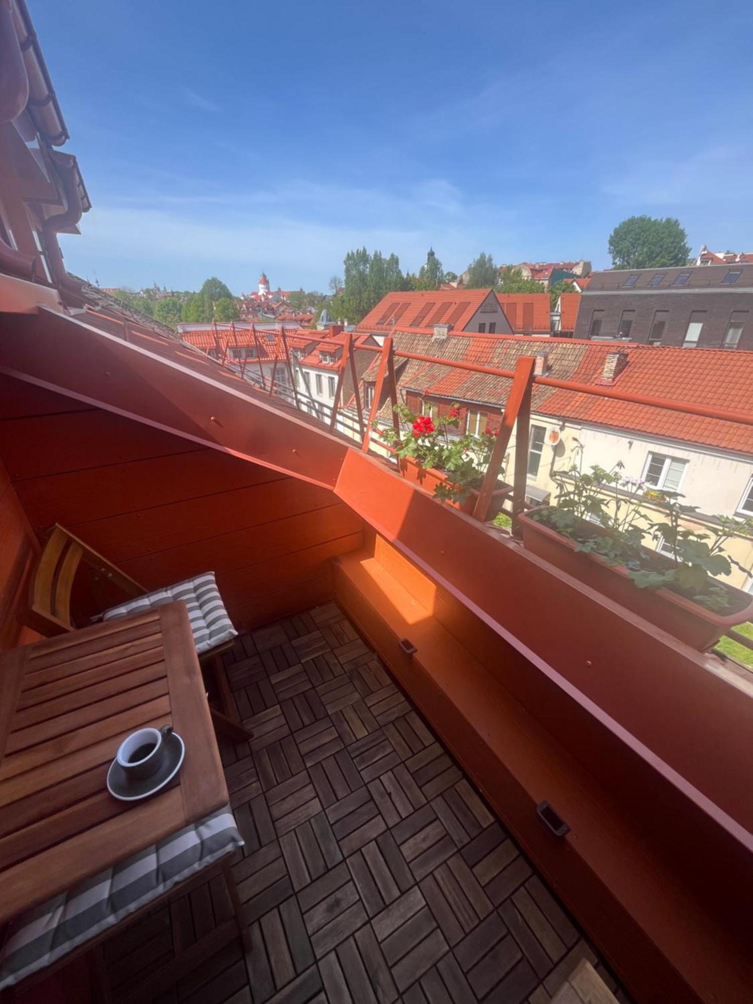 Cozy Penthouse Apartment VNO Exterior foto